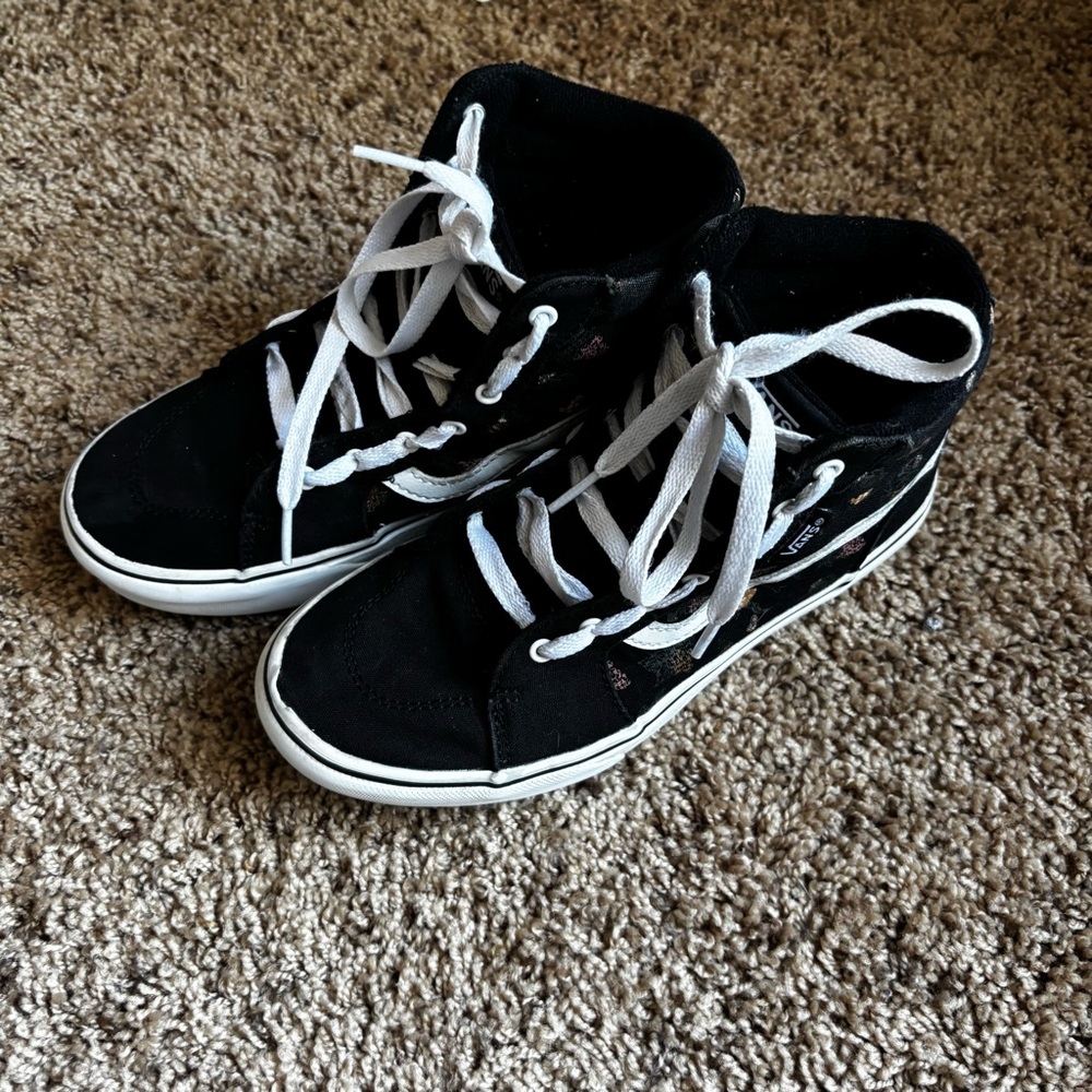 Vans floral kid’s shoes